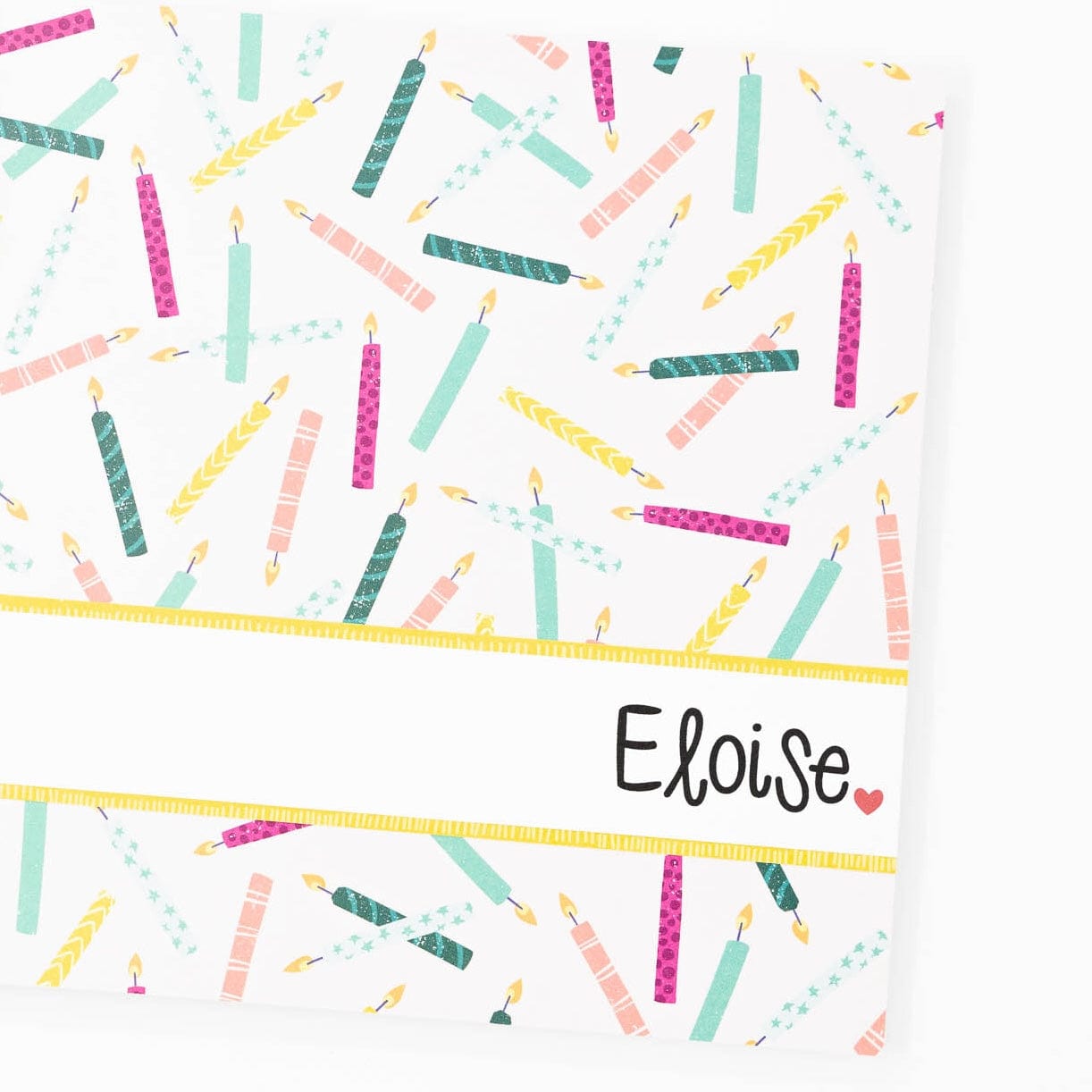 Birthday Interview Book: Candles