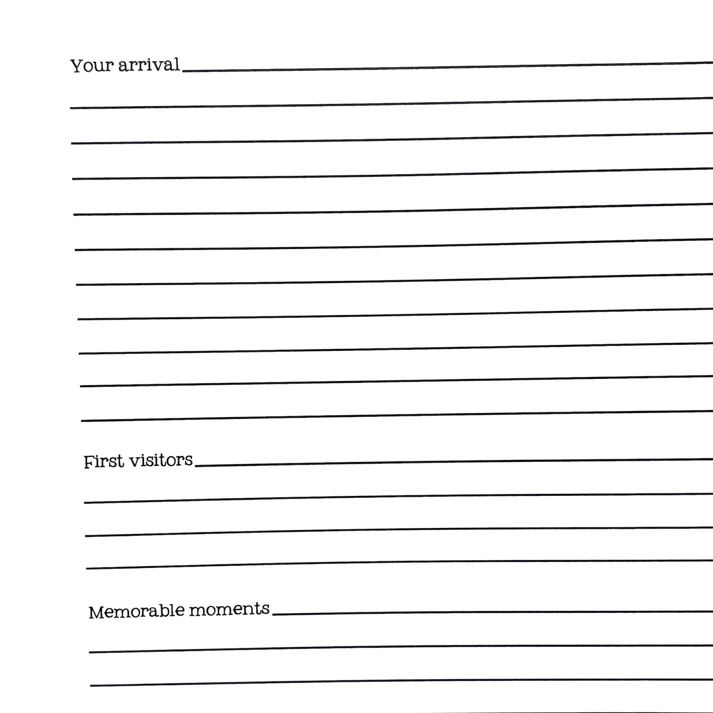 Foster Child Baby Book