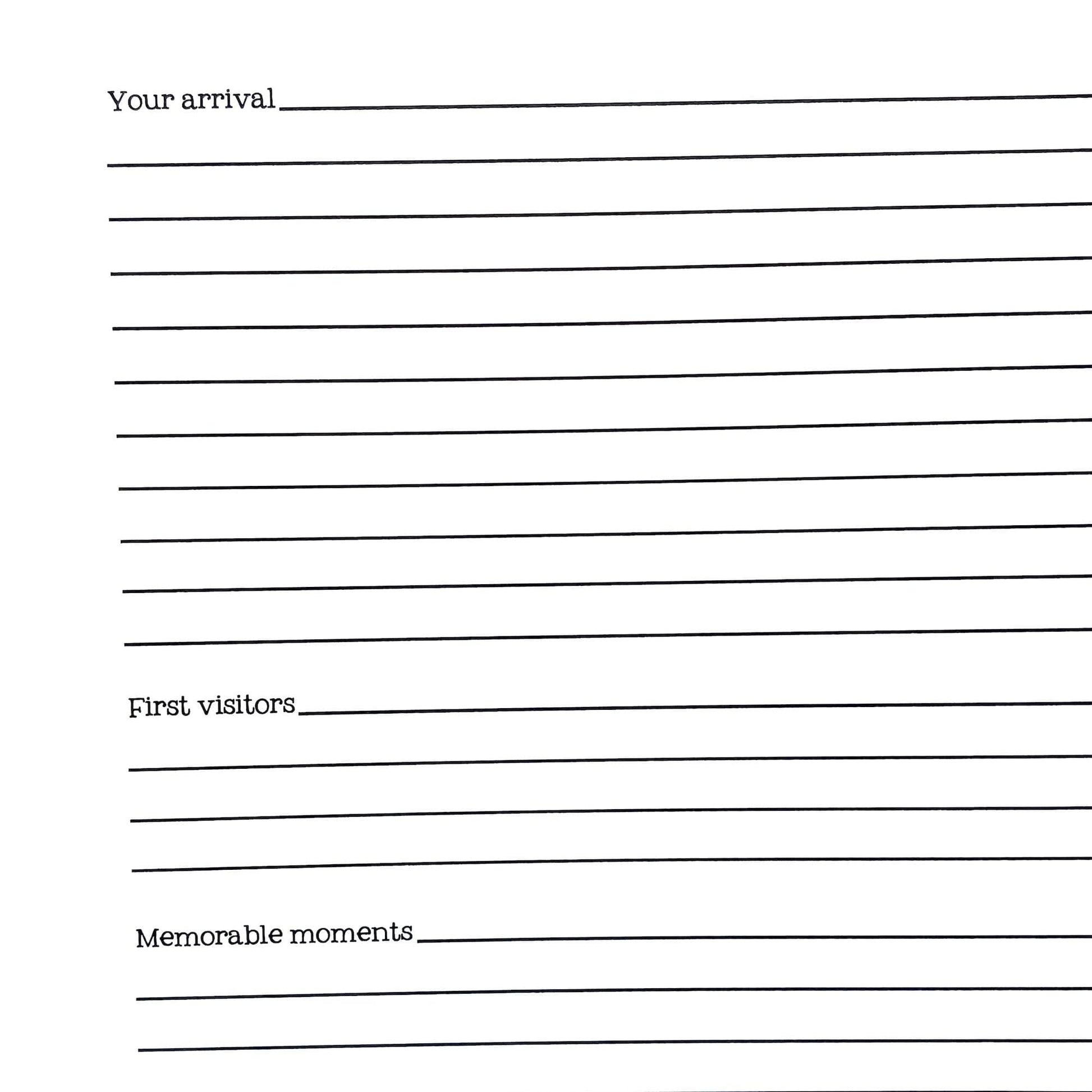 Foster Child Baby Book