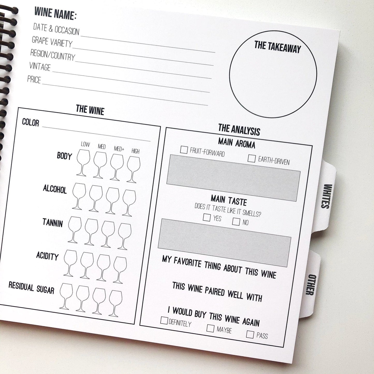 best wine journal
