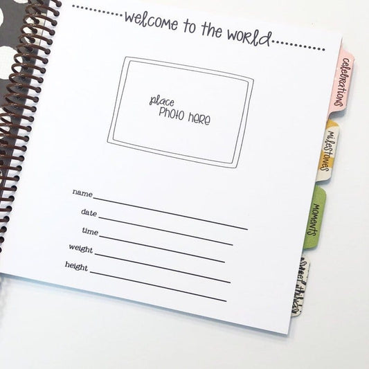 Baby Girl Memory Book