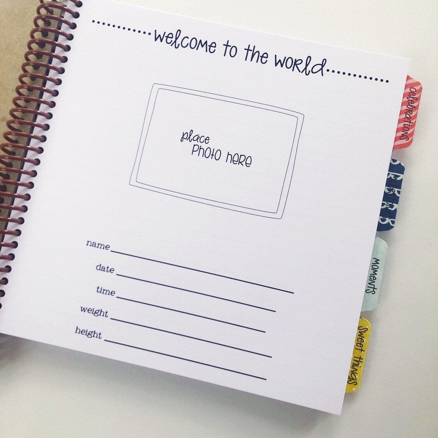 Baby Girl Memory Book