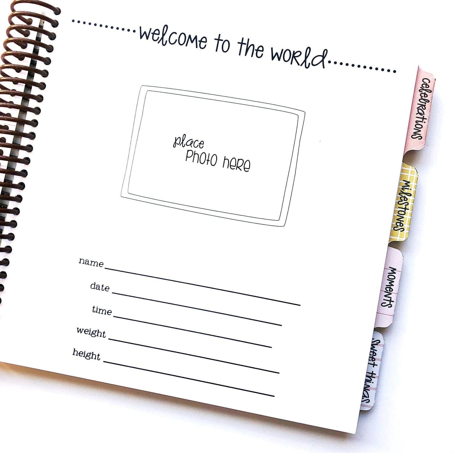 Baby Girl Memory Book