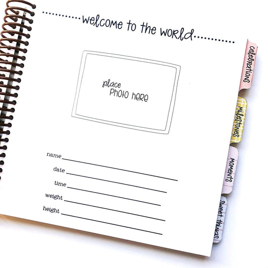 Baby Girl Memory Book