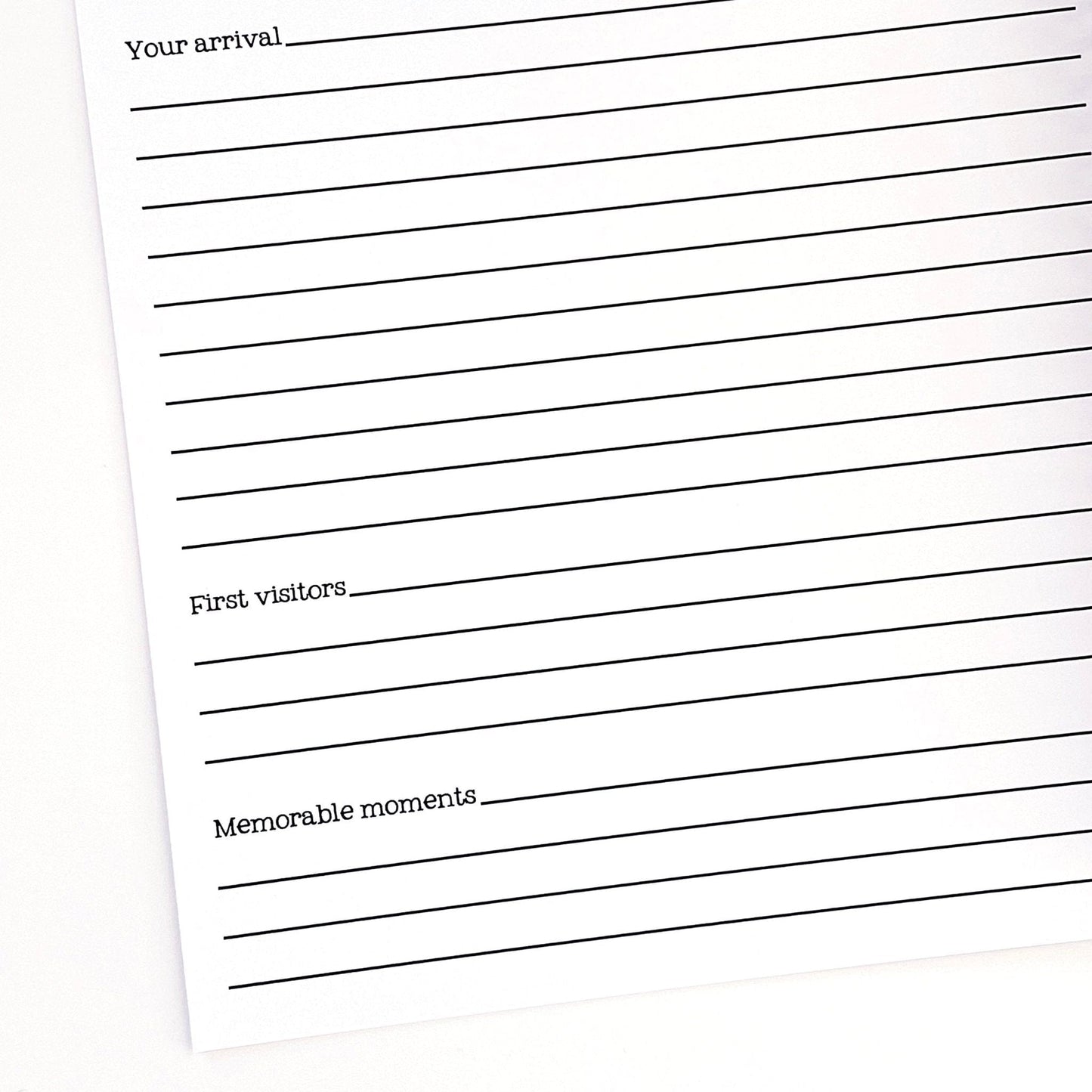 Baby Memory Book