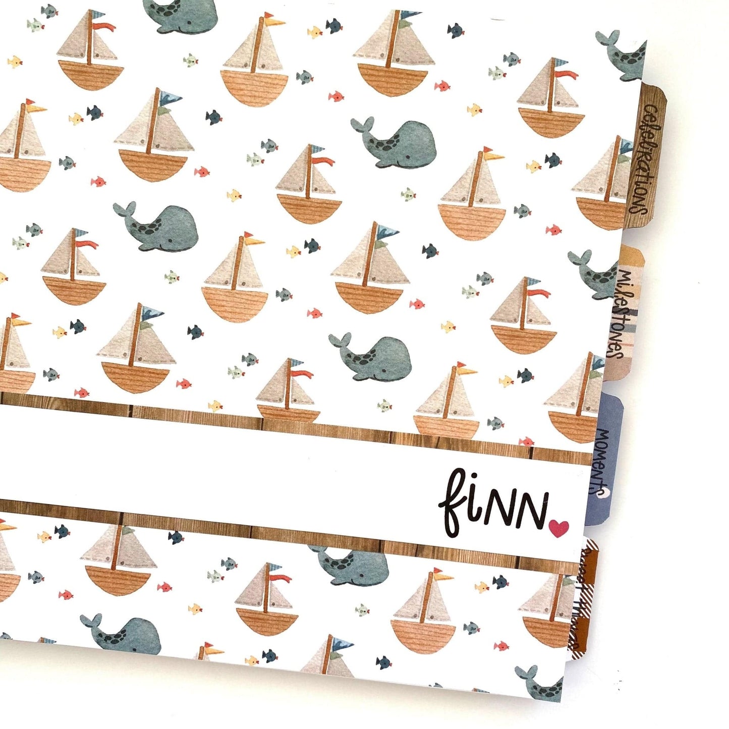 nautical baby book