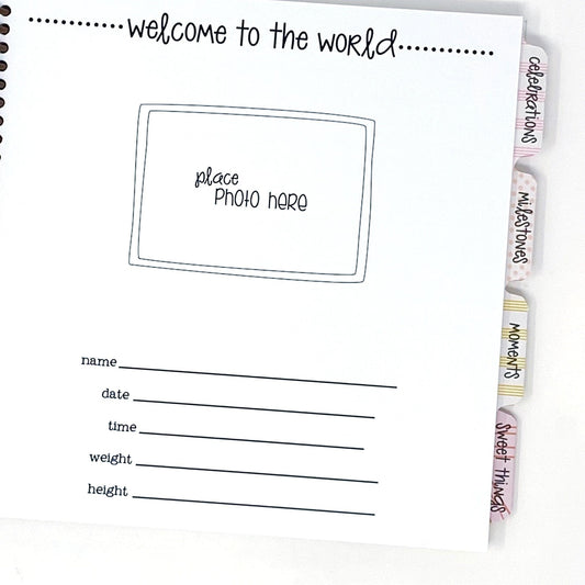 Baby Girl Baby Book