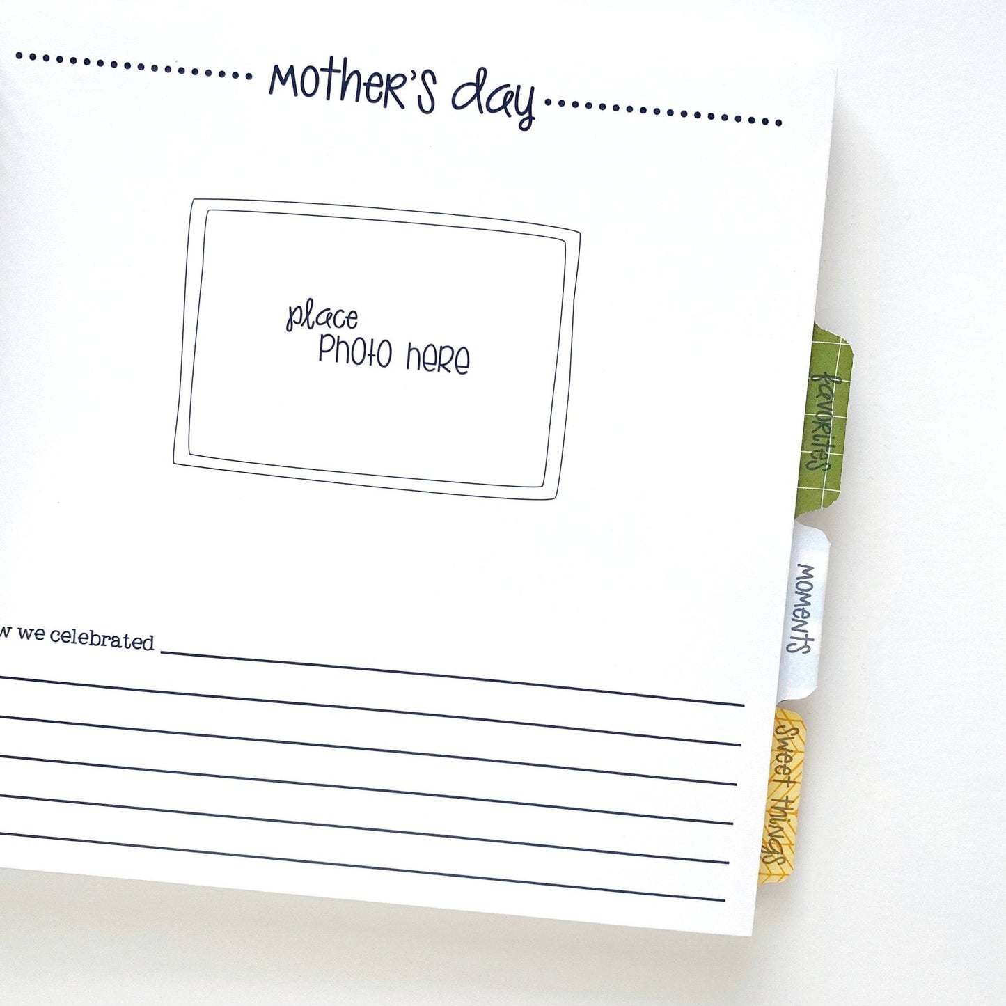 Birthday Memory Book