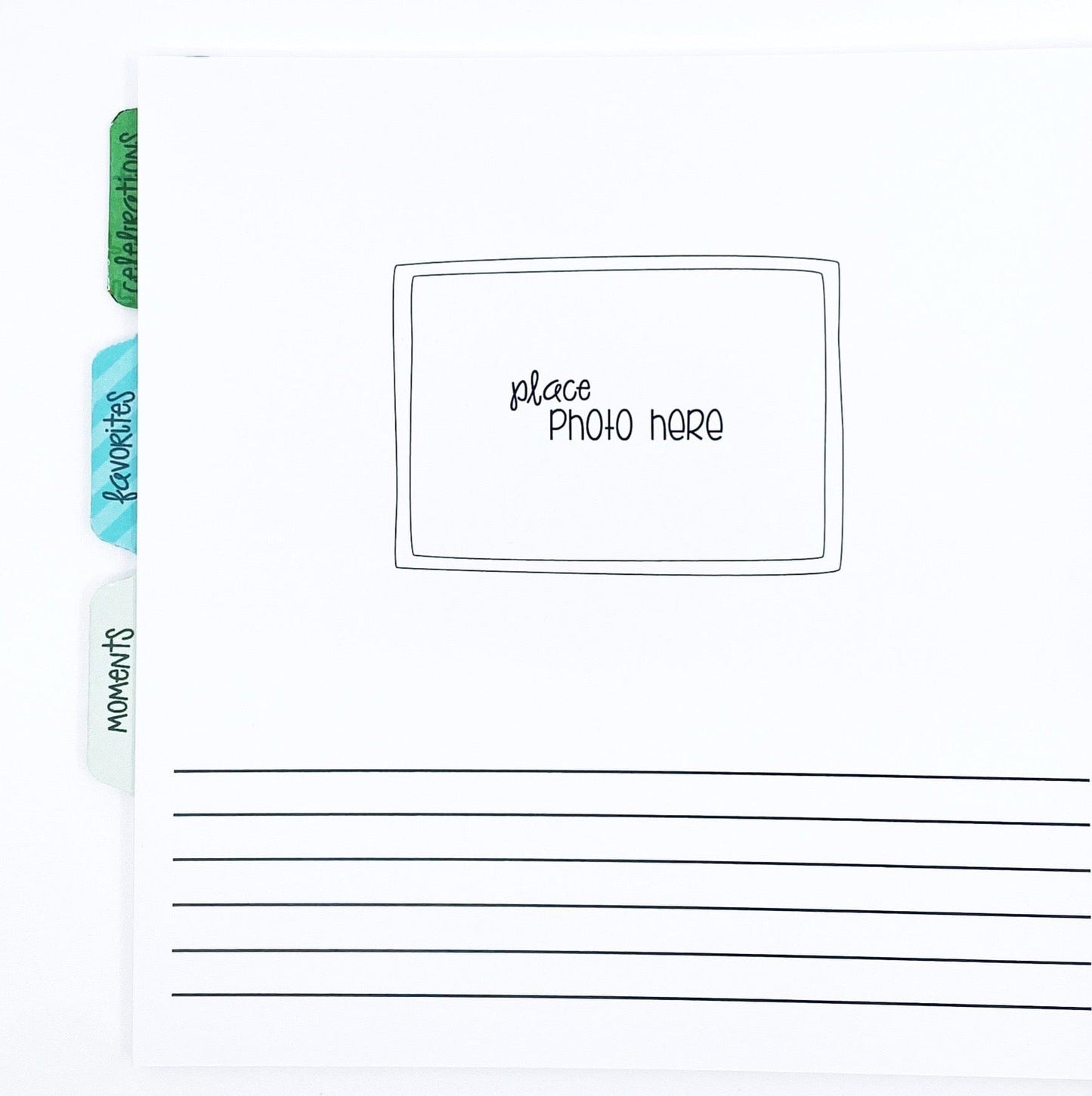 birthday memory book for boy