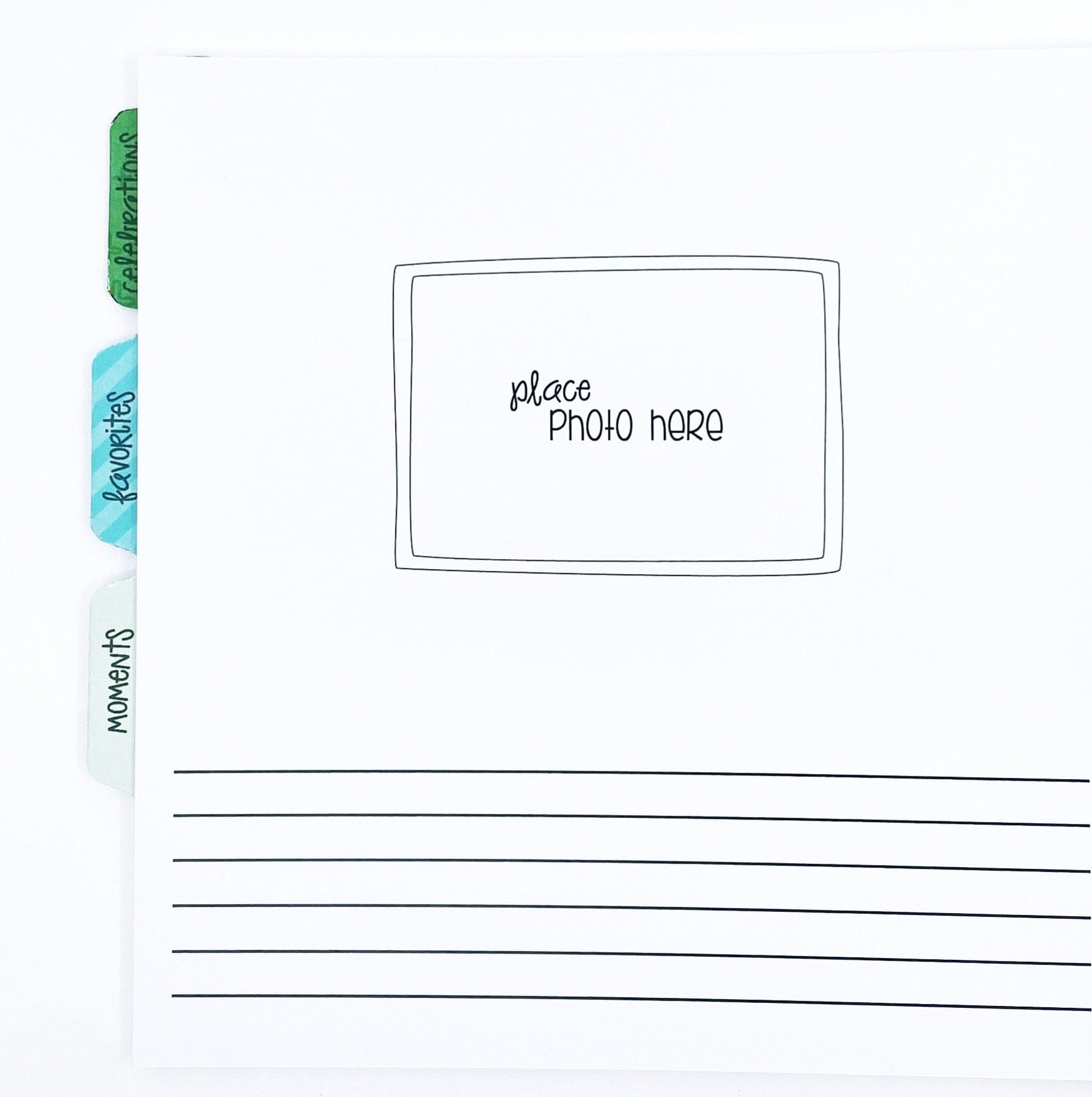birthday memory book for boy