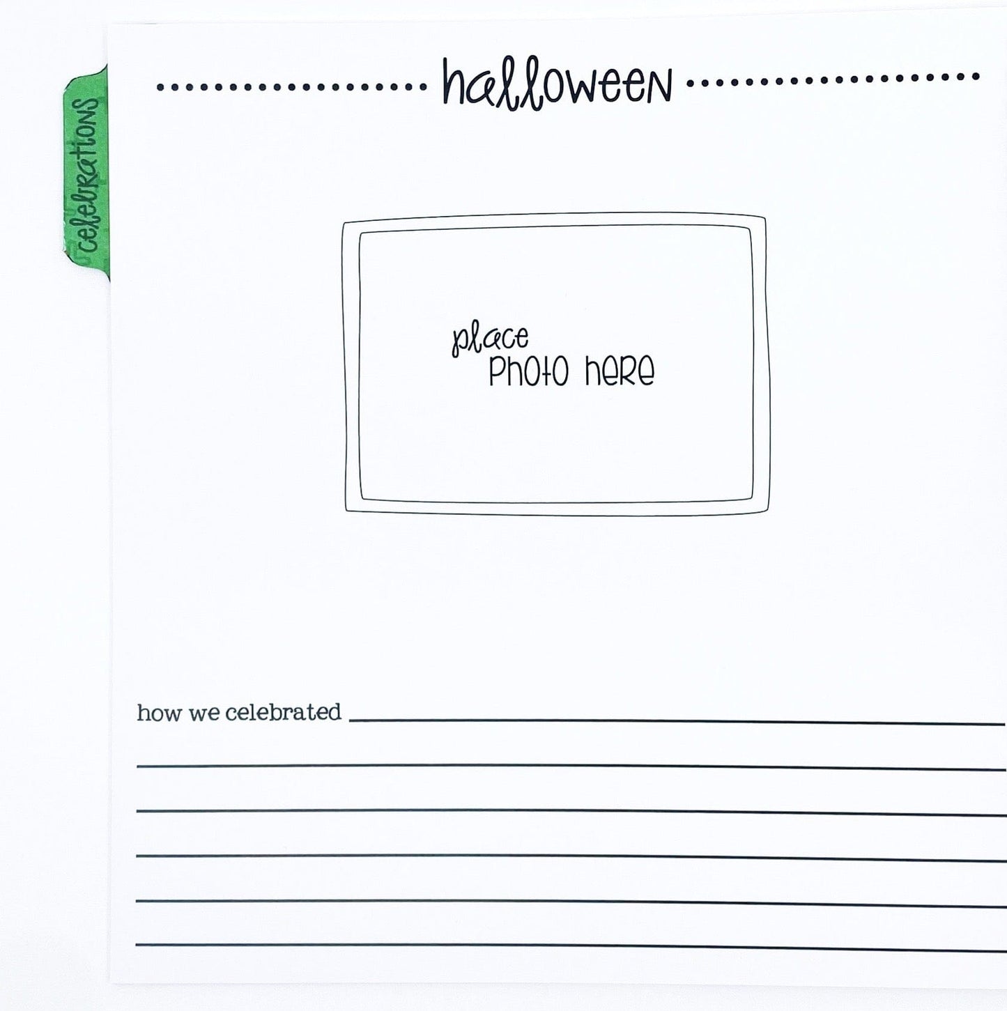 birthday memory book for boy