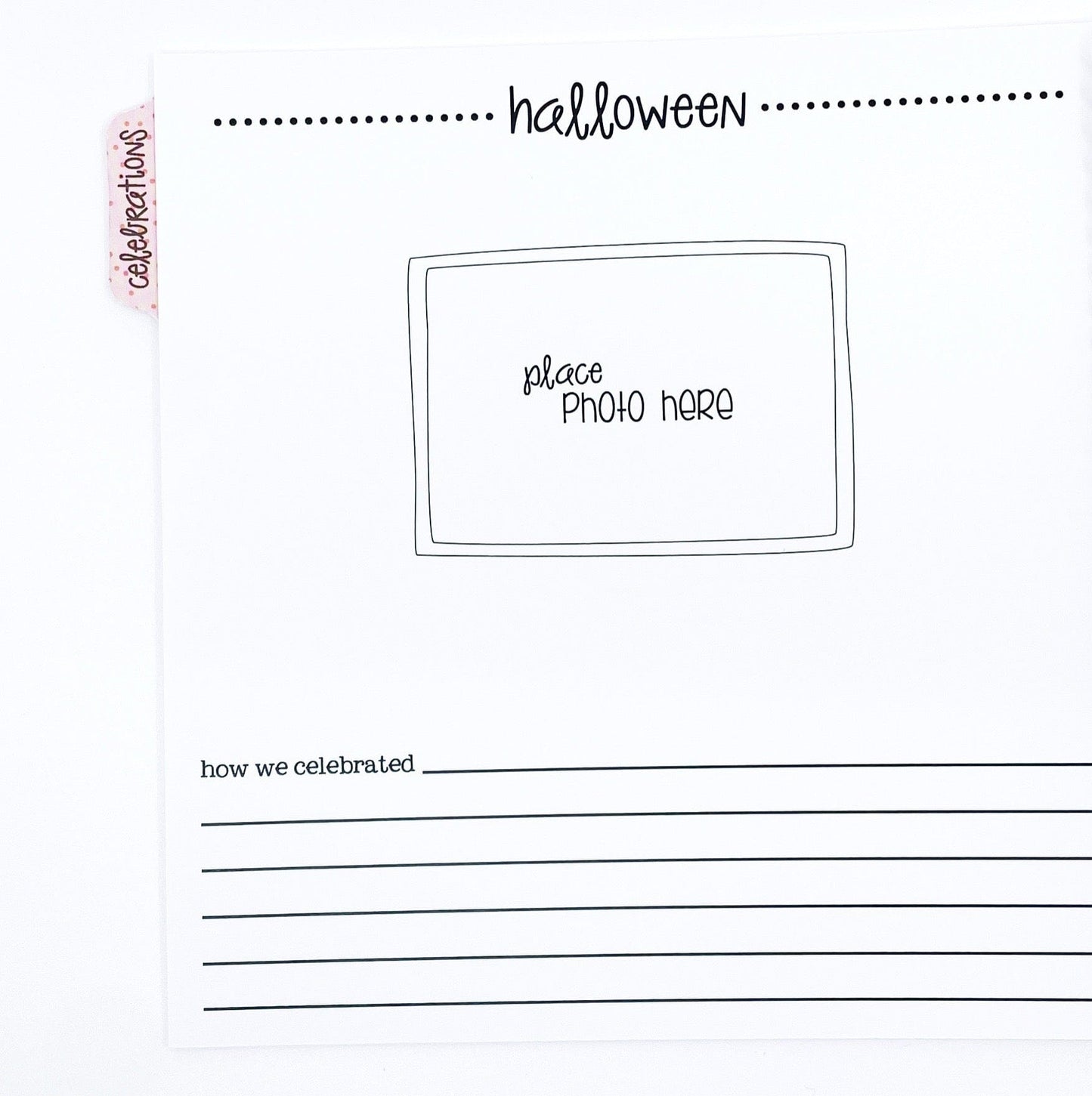 birthday memory book for girl