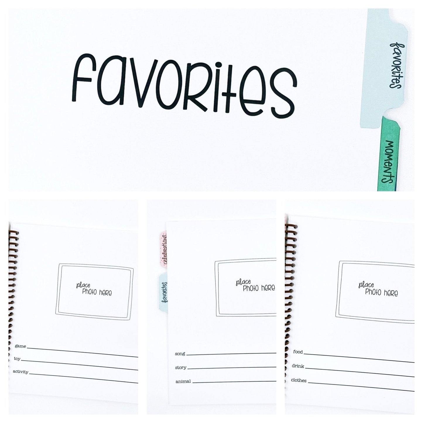 birthday memory book for girl