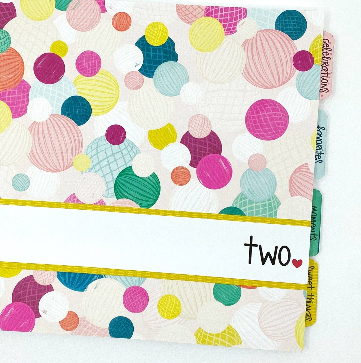 birthday memory book for girl