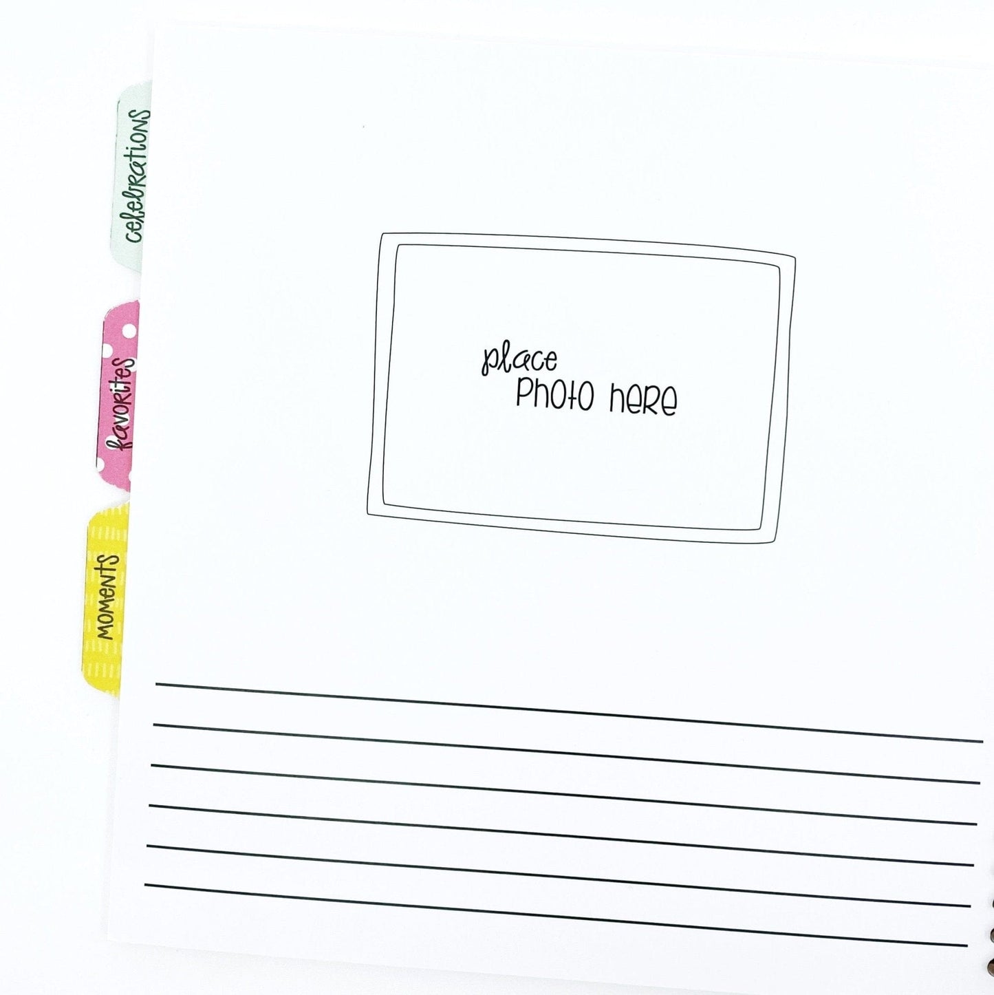birthday memory book for girl