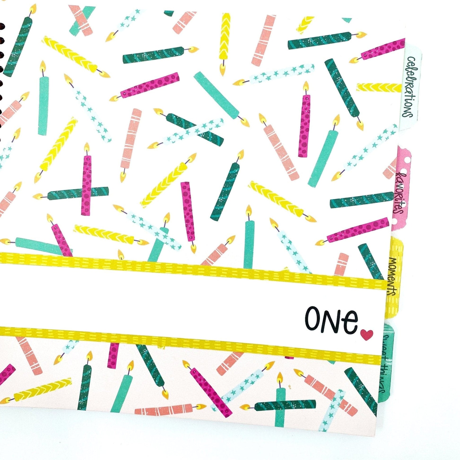 birthday memory book for girl
