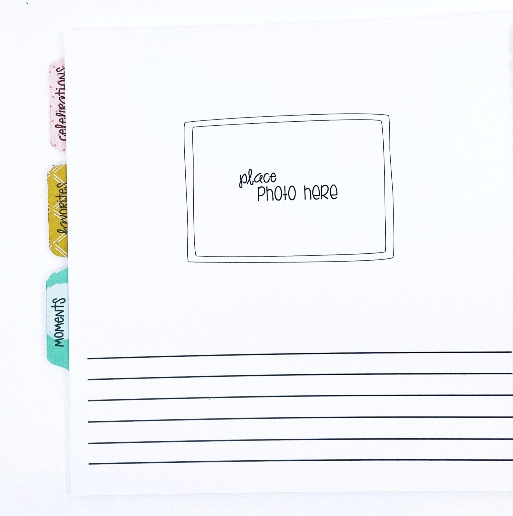 birthday memory book for girl