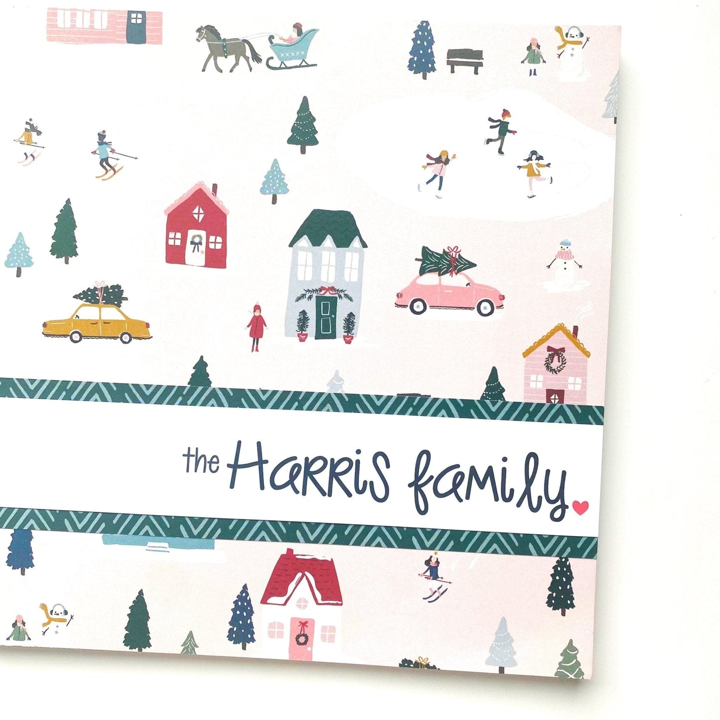 Christmas Card Journal: Christmas Village