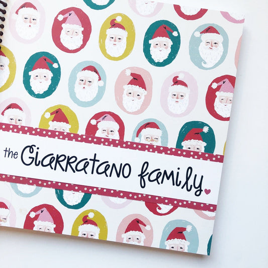 Christmas Card Journal