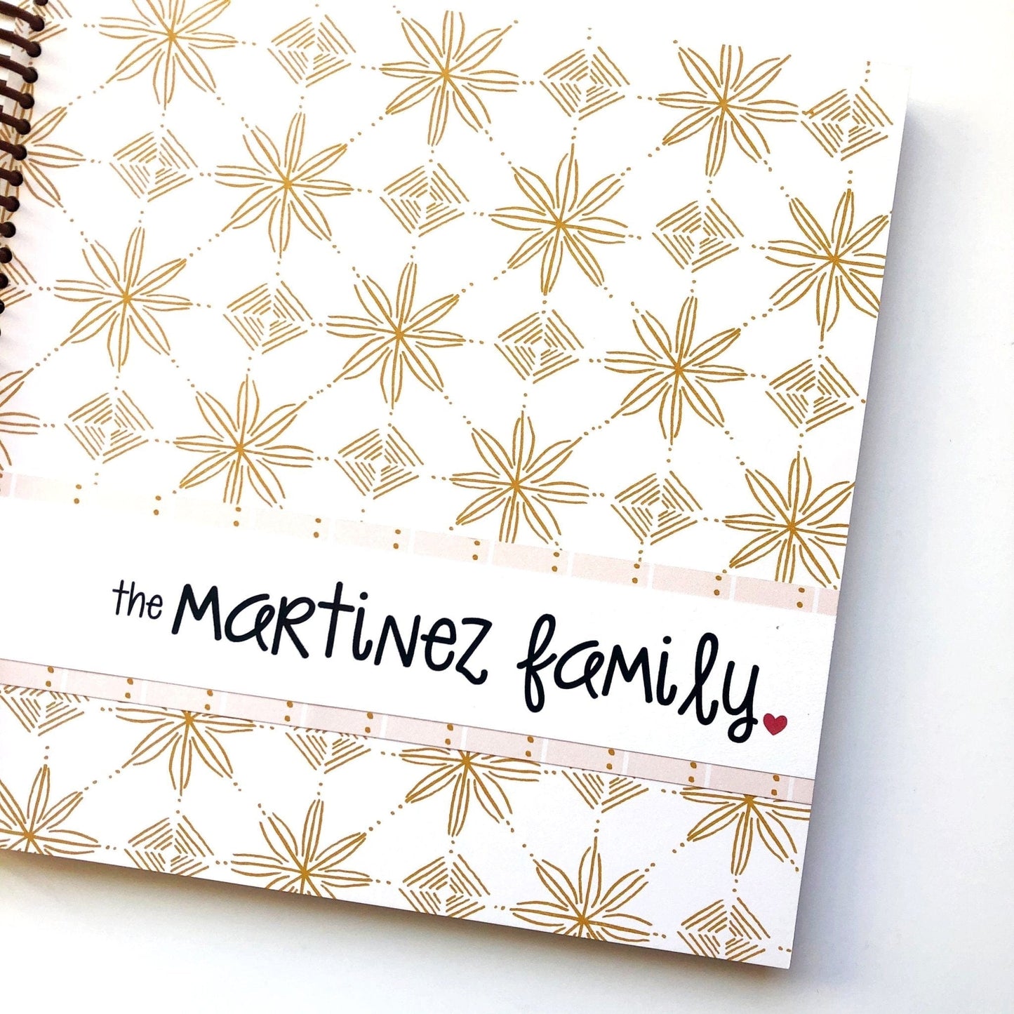 Christmas Card Journal: Snowflake