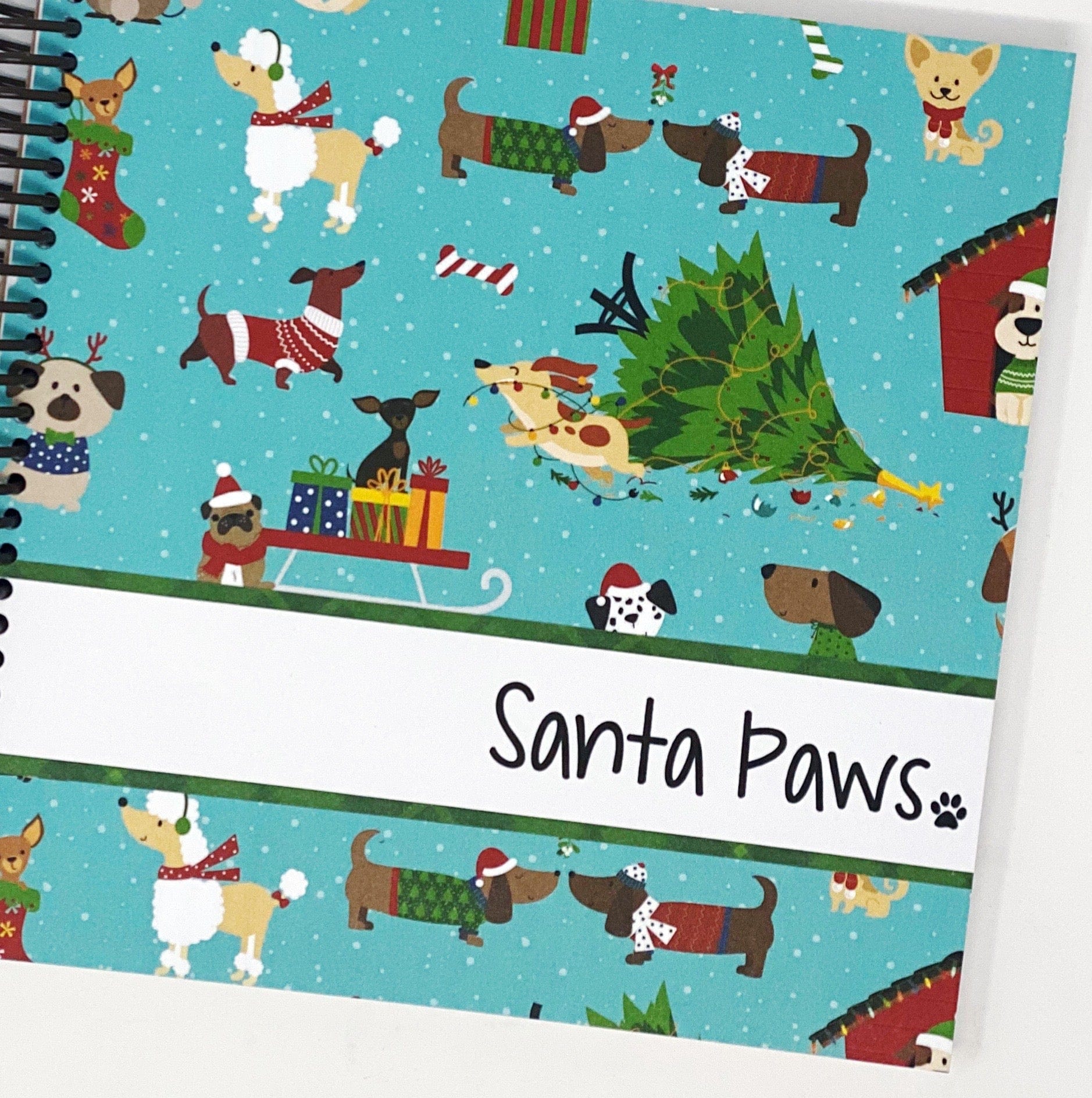 Dog Christmas Scrapbook