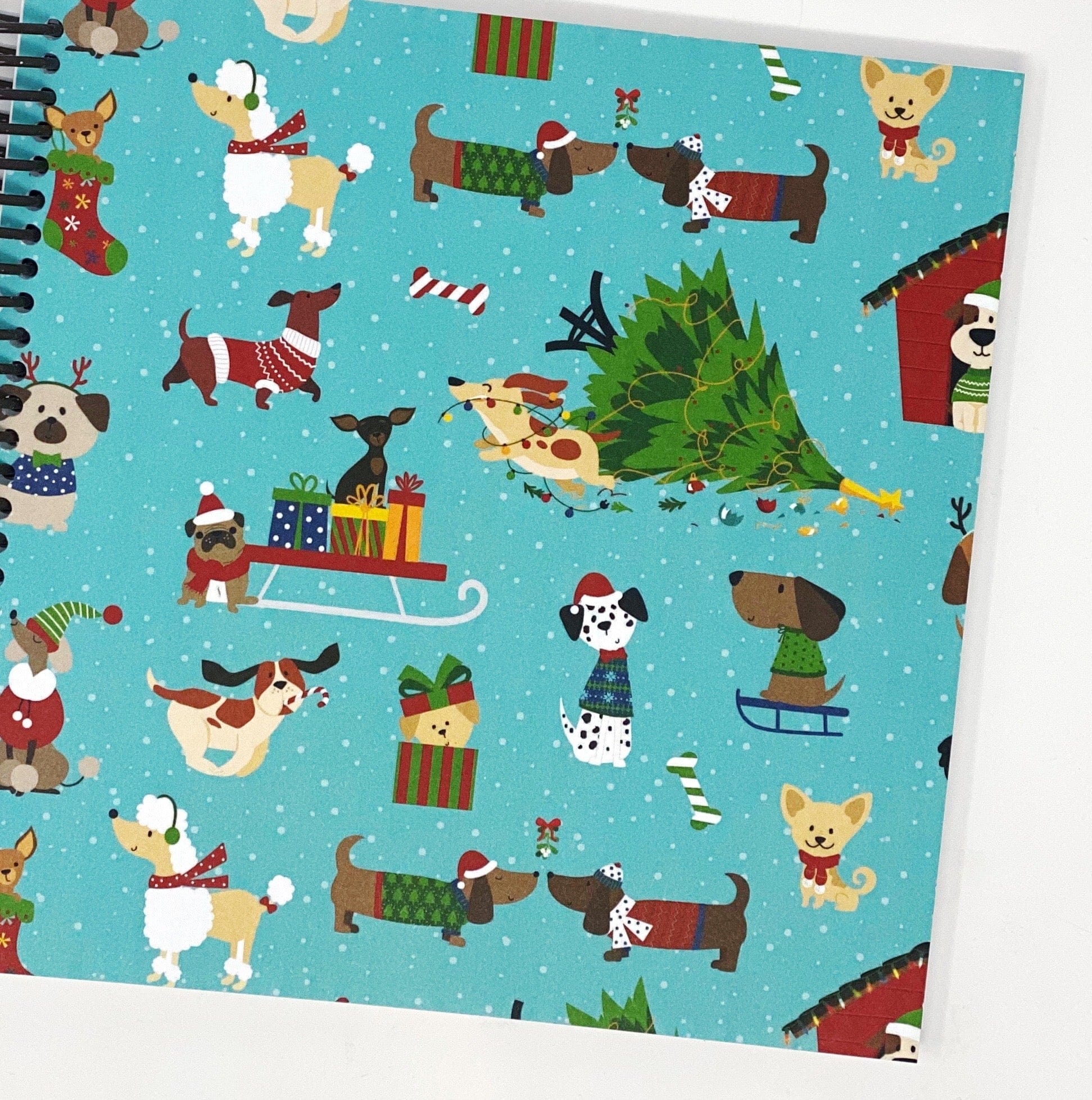 Dog Christmas Scrapbook