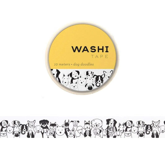 Dog Doodles Washi Tape