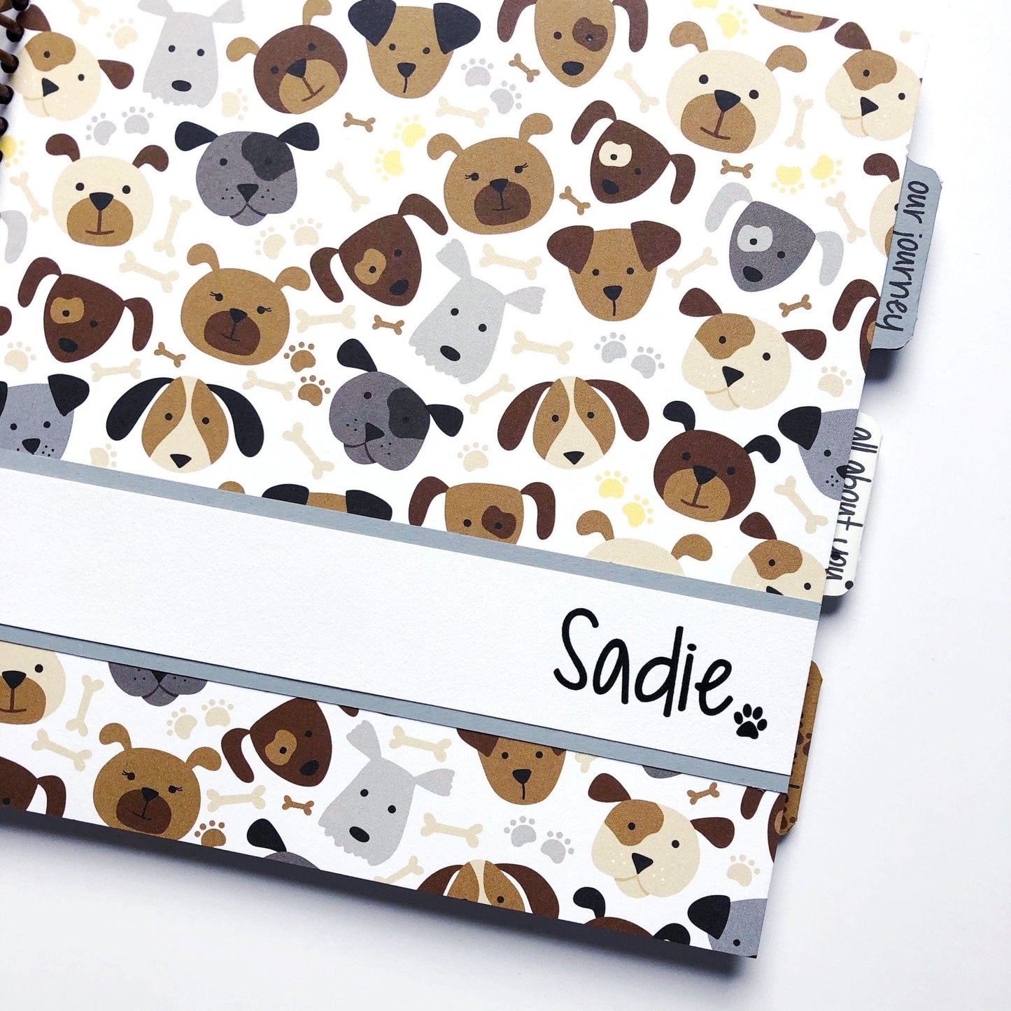 puppy memory book