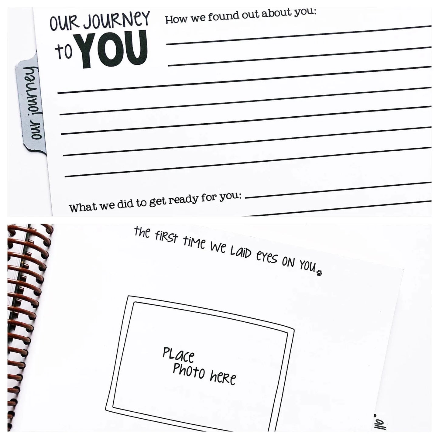 puppy memory book
