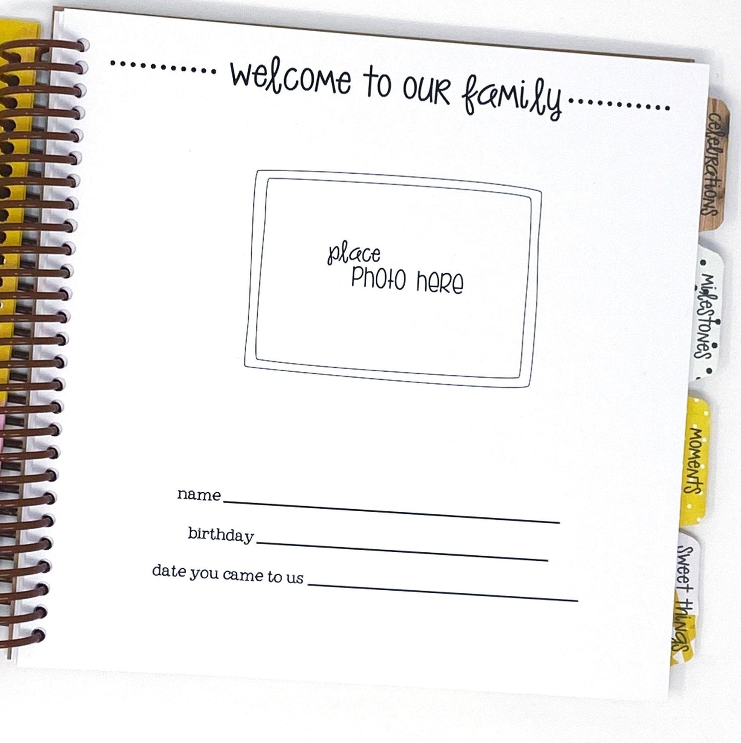 foster child memory book