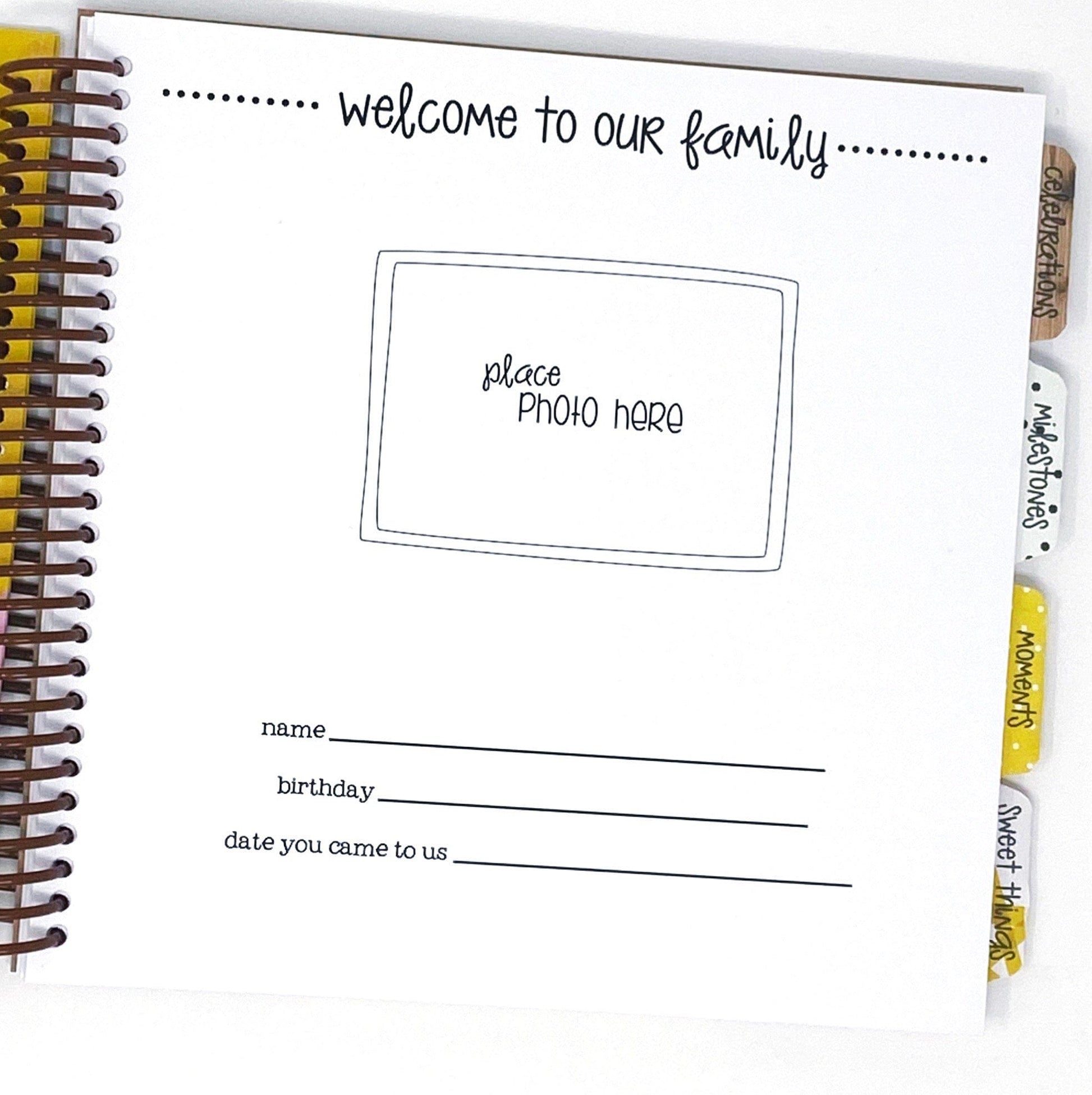 foster child memory book