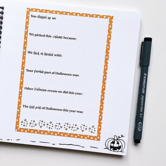 Halloween Interview Printable