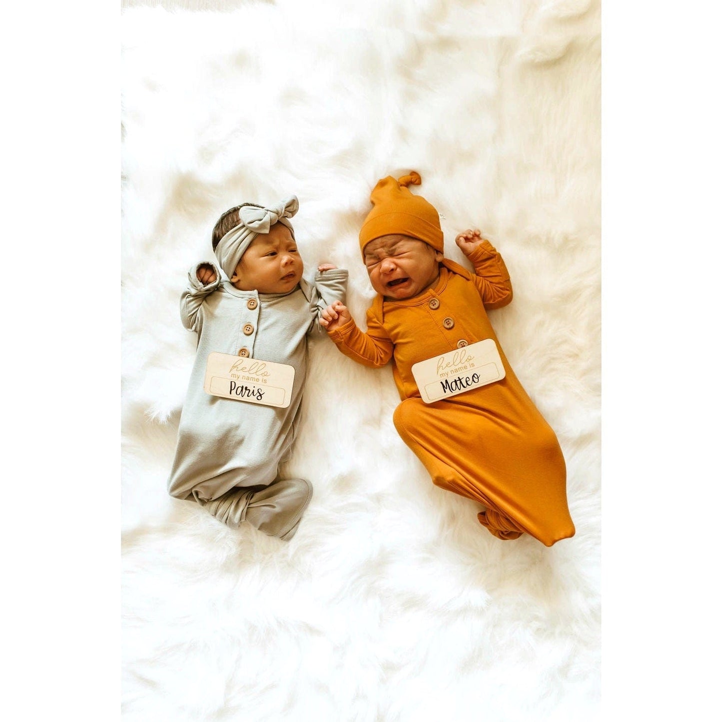 Newborn Birth Announcement Sign