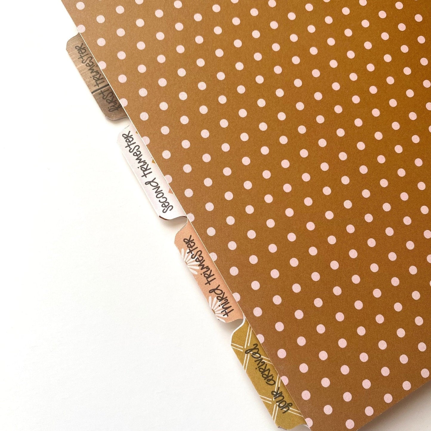 rust colored pregnancy journal