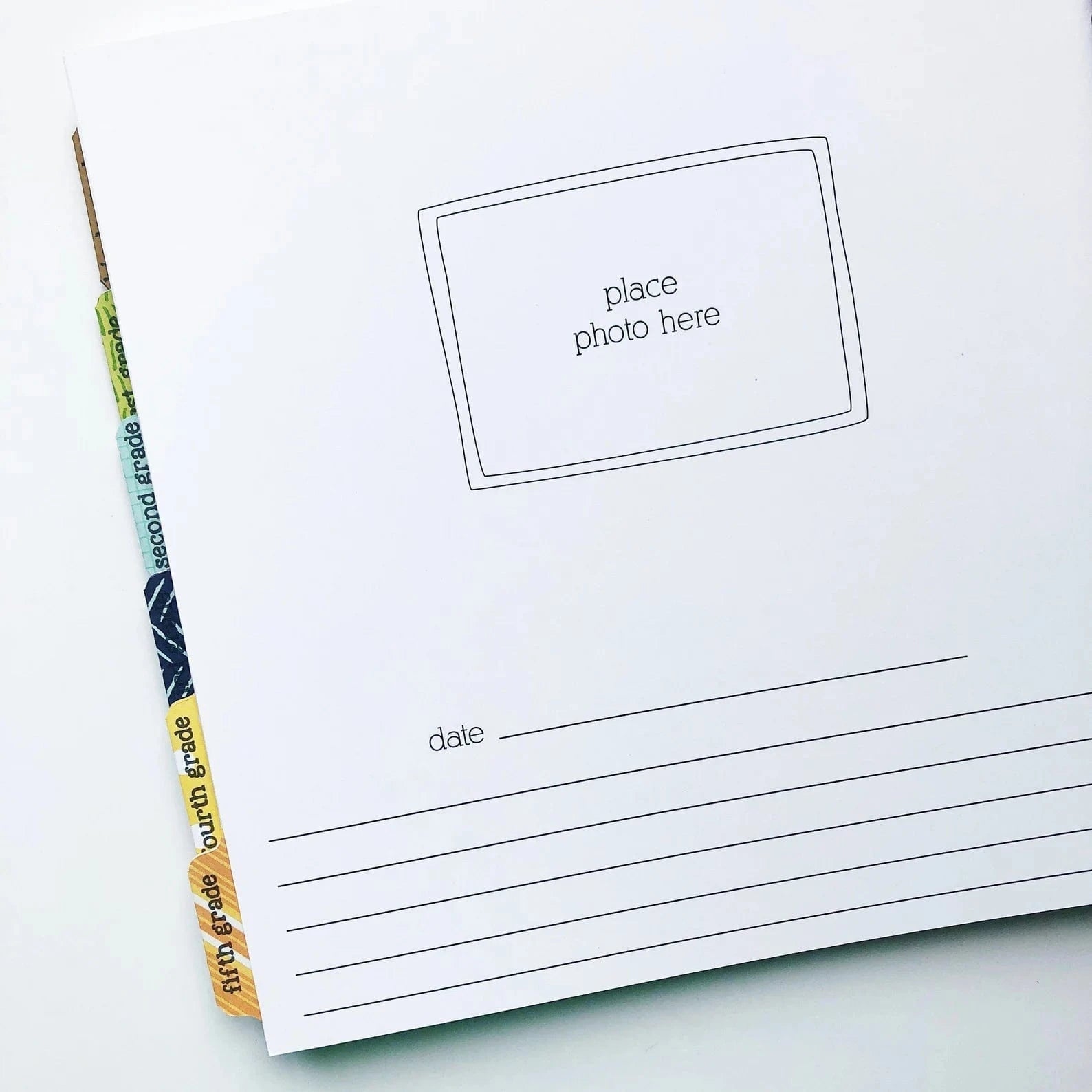 school memory book