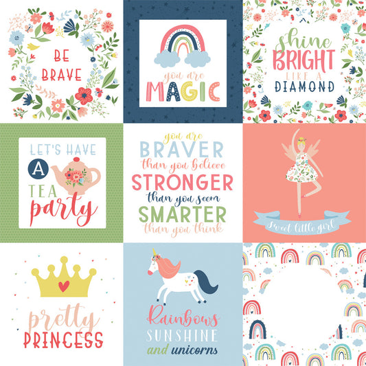Collection of colorful children's posters with motivational quotes and illustrations.