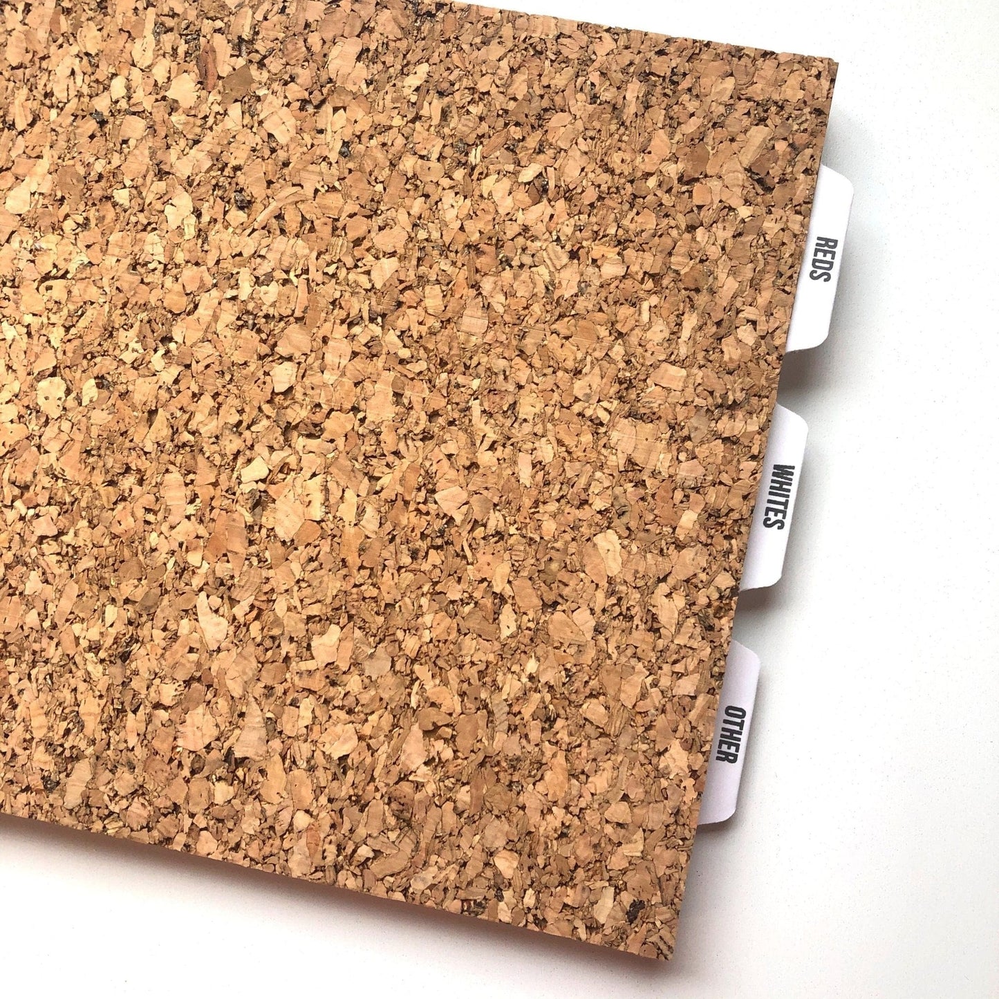 wine journal with cork cover