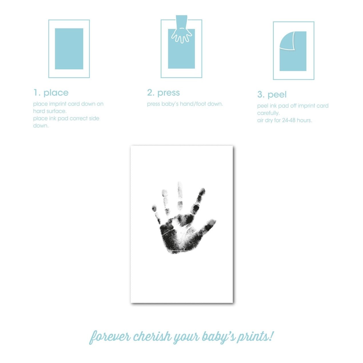 Baby Footprint Clean-Touch Ink Pad