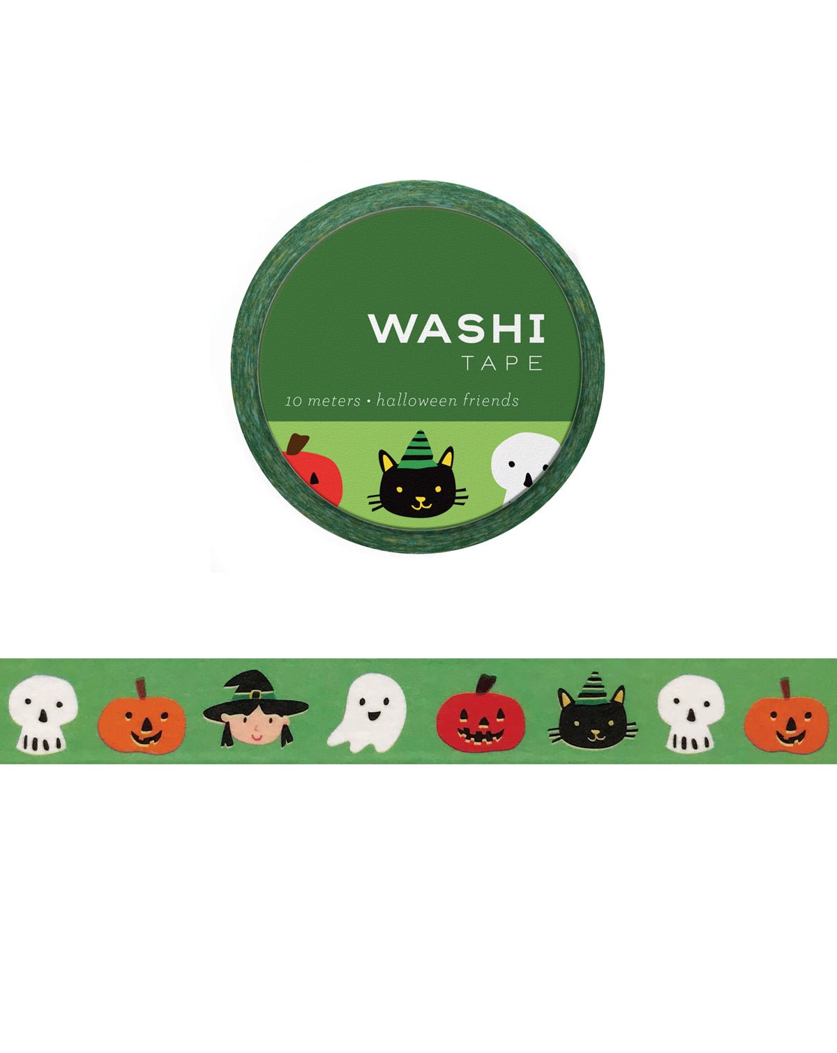 Halloween Washi Tape Green