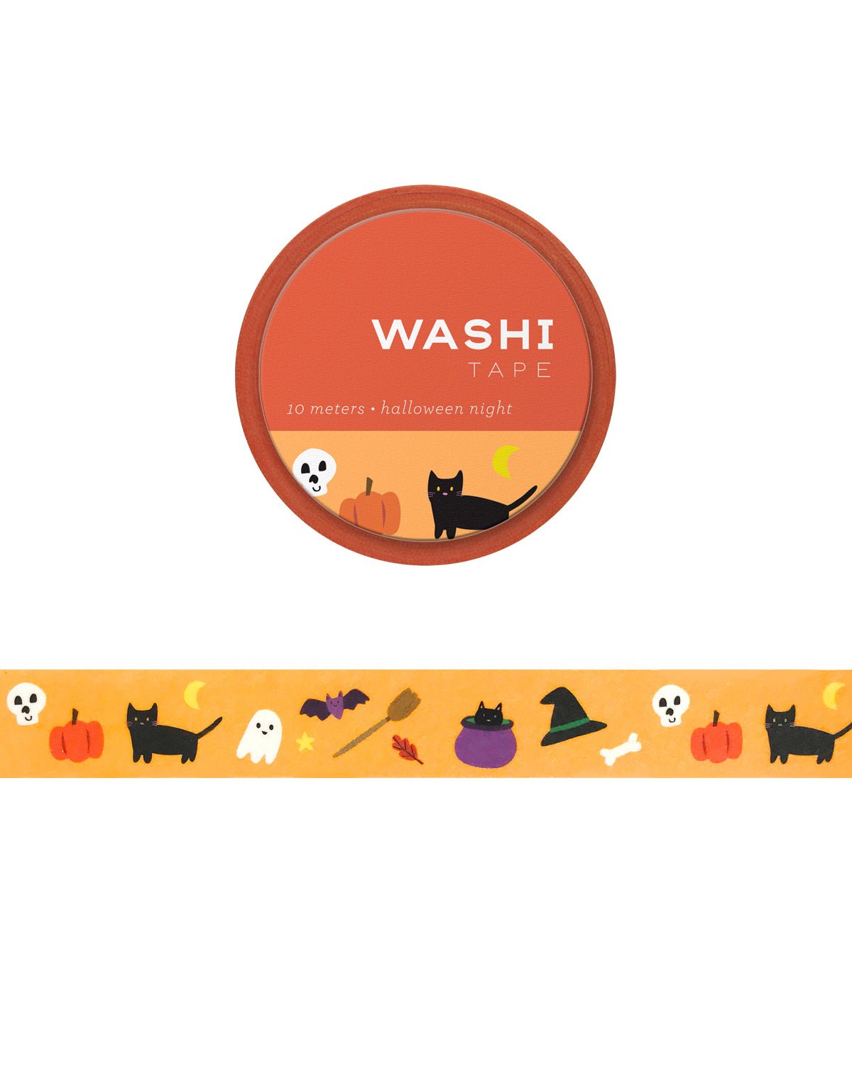 Halloween Washi Tape Orange