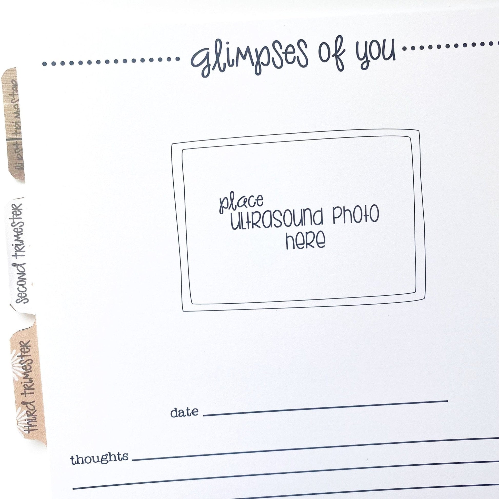 pregnancy journal pregnancy gift